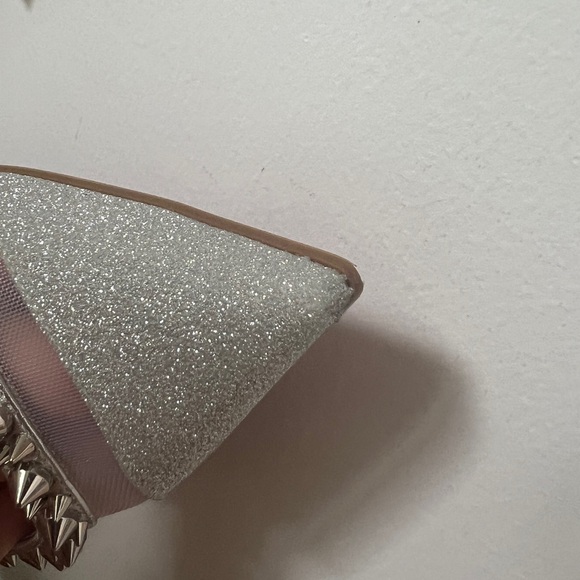 Christian Louboutin Galativi Spikes Ballet Flats Mesh - Picture 9 of 11